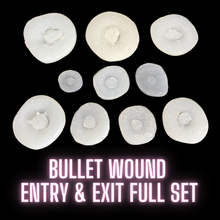  Bullet Wound Bondo Moulds Sets