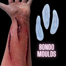  Open Scratch Bondo Moulds